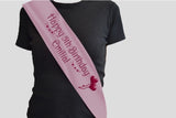 Personalised Sash for Little Girl