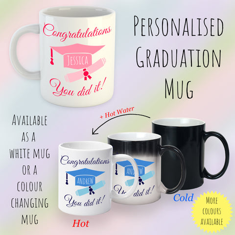 Personalised Graduation Mug