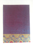 Blue & Purple Sari Handmade Paper Journal