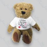 'Mum, I love you to the Moon & Back' Teddy Bear