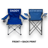 Personalised Folding Camping Chair