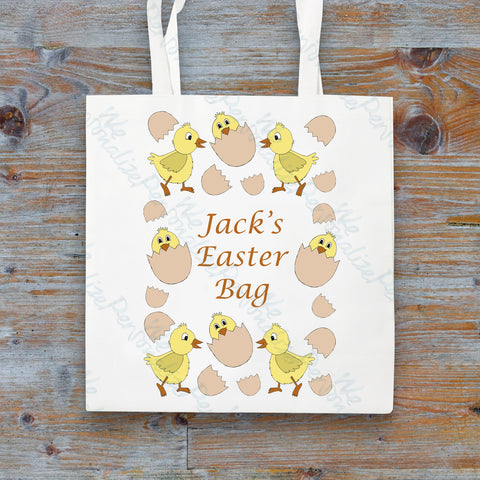 Personalised Easter Tote Bag