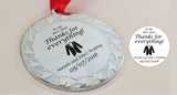 Personalised Medal for Bestman