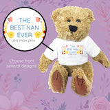 Personalised Teddy Bear Perfect for Mother's Day, Birthdays, Nanny, Step Mum