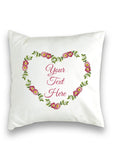 Heart Wreath Collection Cushion Cover