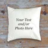 Personalised Square Cushion Cover