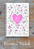 Personalised Doodle Notebook