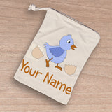 Personalised Easter Treat Bag- drawstring bag