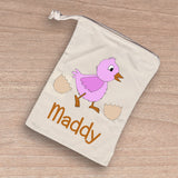 Personalised Easter Treat Bag- drawstring bag