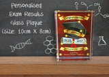 Personalised Exam Glass Block