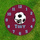 Personalised Football clock