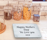 Personalised Glass Chopping Board