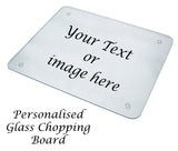 Personalised Glass Chopping Board