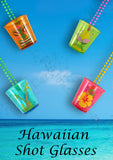 Hawaiian Shot Glasses (pack of eight glasses)