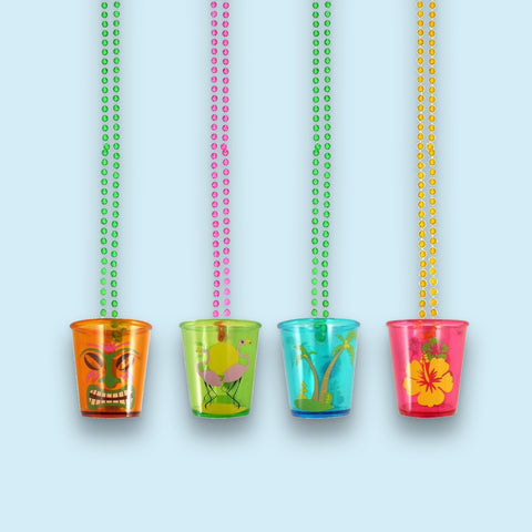 Hawaiian Shot Glasses (pack of eight glasses)