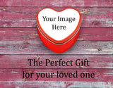 Personalised Heart Candle