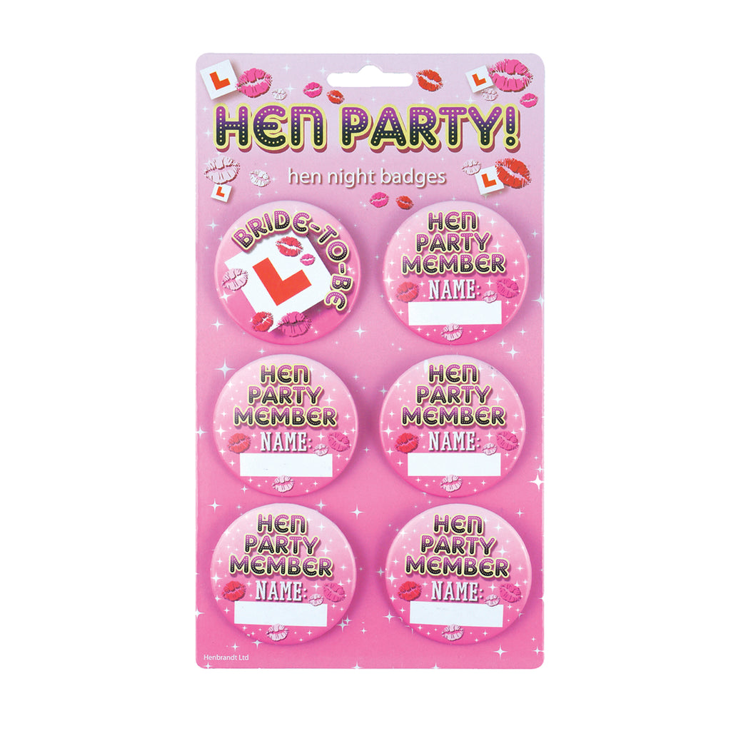 Hen Party Pack with Hen Party Shot Glass and accessories WePersonalize