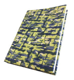 Blue and Green Sari Handmade Paper Journal