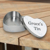 Personalised Heart Tin