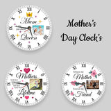 Personalised Clock for Mother, Gift for Mother's Day