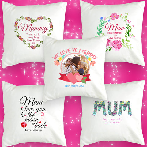 Personalised Mother's Day Cushion Covers