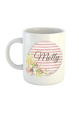 Floral Stripe Collection Mug