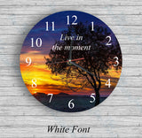 Personalised Clock with Numbers