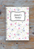 Personalised Patterned Notebook