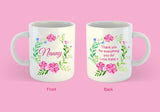 Personalised Blossom Collection Mug