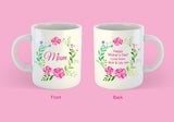 Personalised Blossom Collection Mug
