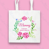 Personalised Blossom Collection Tote Bag