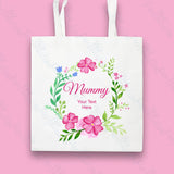 Personalised Blossom Collection Tote Bag