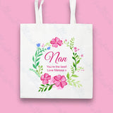 Personalised Blossom Collection Tote Bag