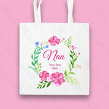 Personalised Blossom Collection Tote Bag