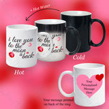 'I love you to the Moon & back' Personalised Mug