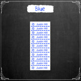 Personalised Iron on Name Labels (50)
