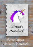 Personalised Unicorn/Flamingo Notebook