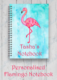 Personalised Unicorn/Flamingo Notebook