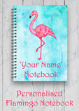 Personalised Unicorn/Flamingo Notebook