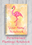 Personalised Unicorn/Flamingo Notebook