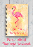 Personalised Unicorn/Flamingo Notebook