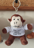 Personalised Teddy Bear Keyring