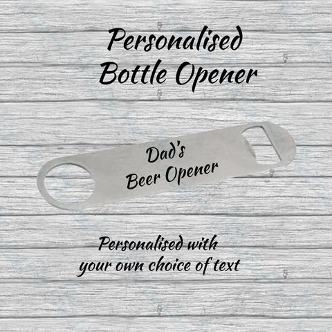 Personalised Bottle Opener