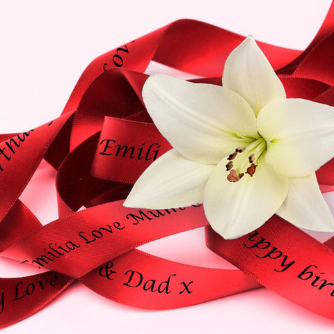 Personalised Ribbon 10m x 15mm