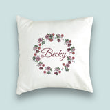 Rose Wreath Collection Cushion Cover