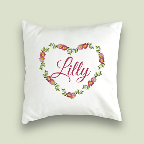 Heart Wreath Collection Cushion Cover