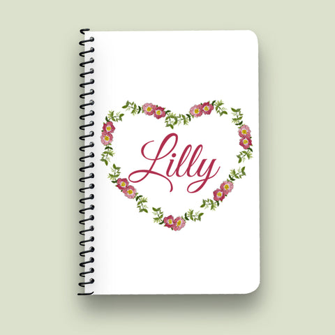 Heart Wreath Collection Notebook