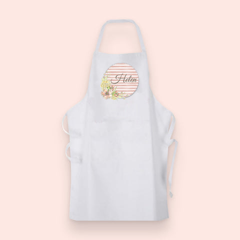 Floral Stripe Collection Apron
