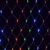 Christmas Decor 180 LED Net Lights Multi Coloured