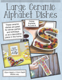 Alphabet Snack Dish